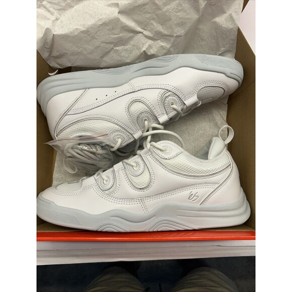 ES Skateboard Shoes Two Nine 8 White on WhiteMens SZ 11 New in Box - Picture 8 of 9